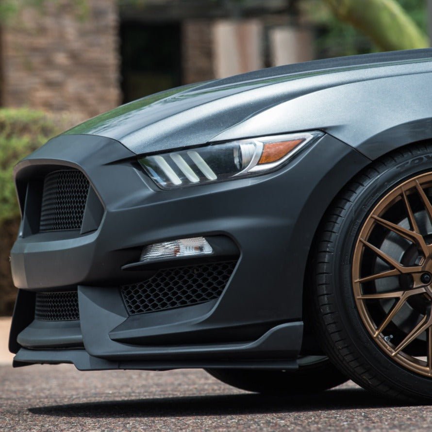 Ford Mustang S550 GT350 Style Front Bumper Conversion Kit 2015-2017