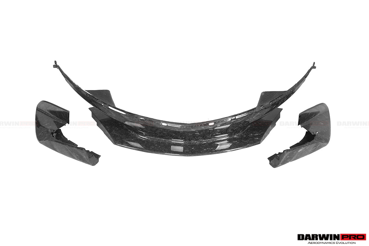 2015 - 2020 McLaren 540C & 570S Carbon Fiber Front Bumper Lip With Undertray