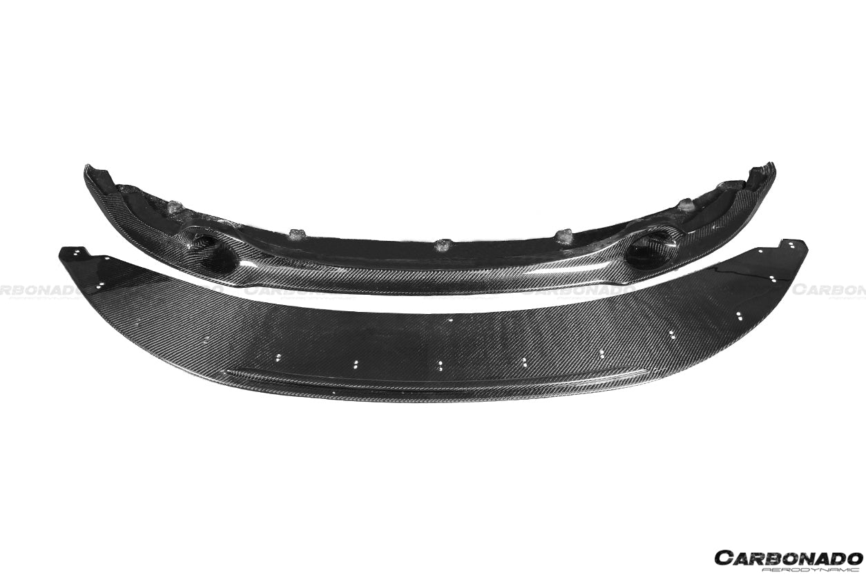 2011-2012 BMW 1M (E82) RZS Style Carbon Fiber Front Lip
