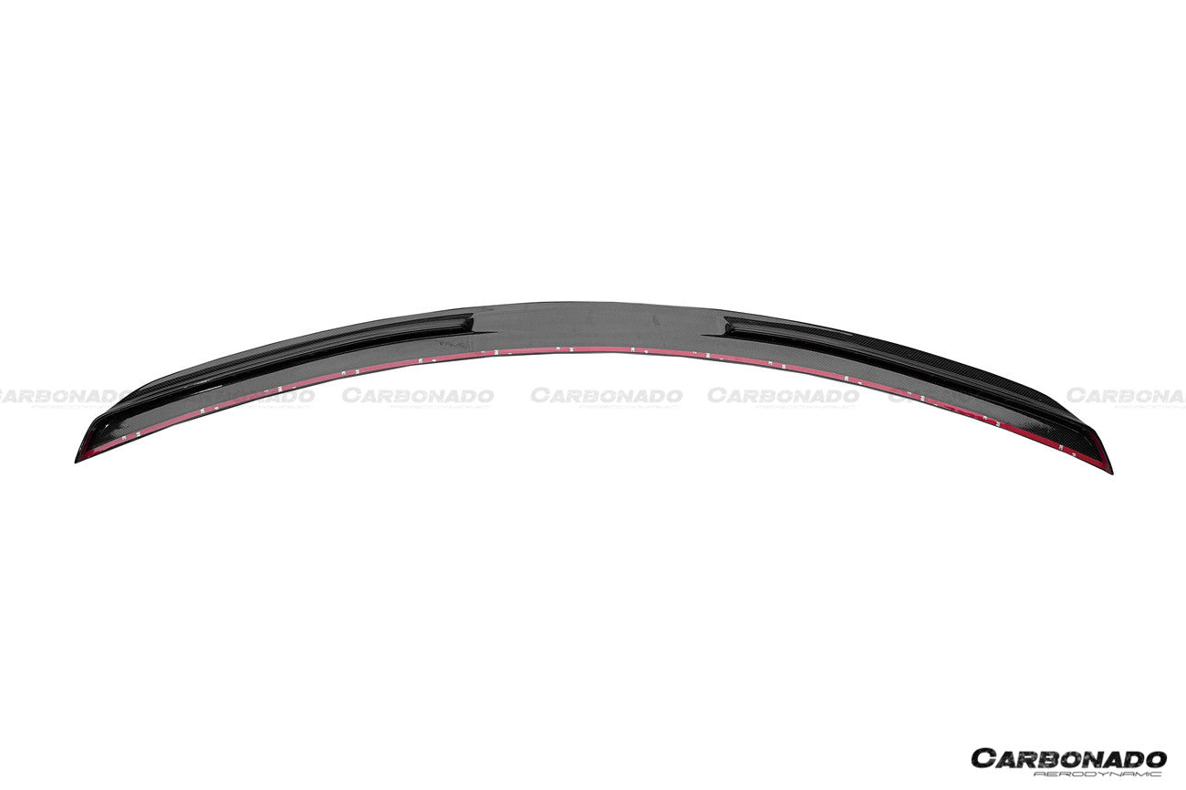 2018 - 2022 Ferrari 488 PISTA NV Style Carbon Fiber Trunk Spoiler Wing