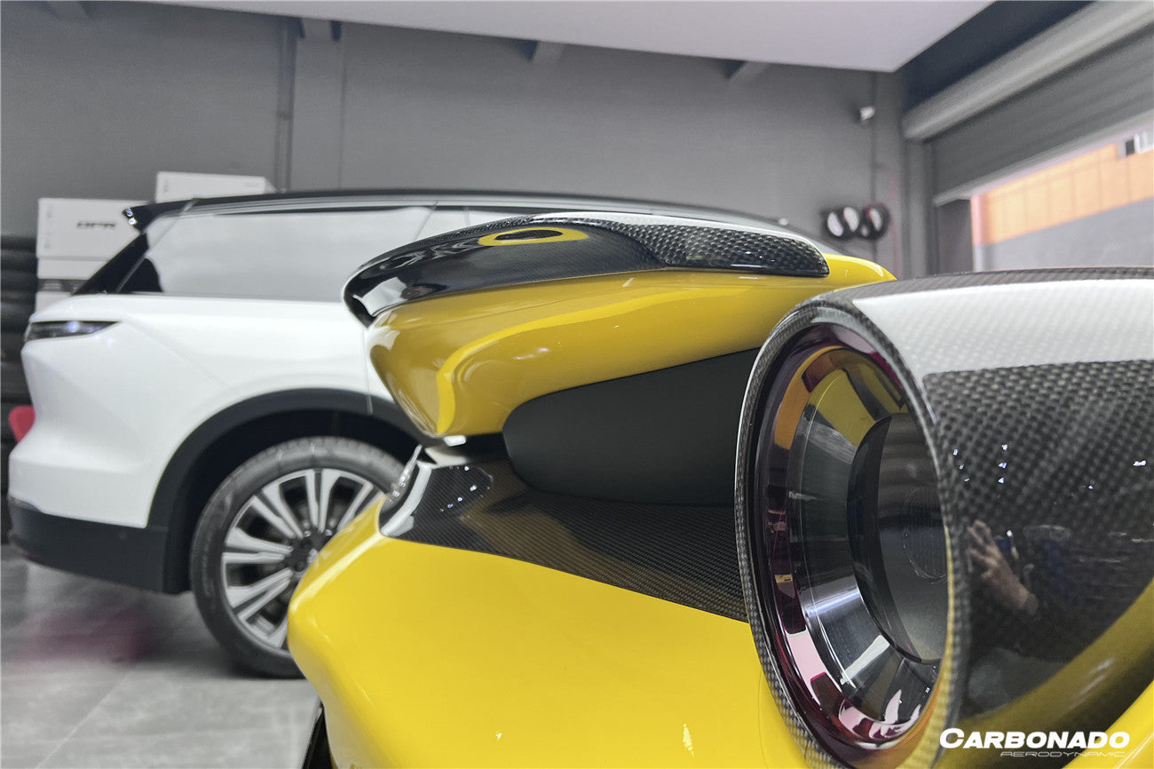 2018 - 2022 Ferrari 488 PISTA NV Style Carbon Fiber Trunk Spoiler Wing