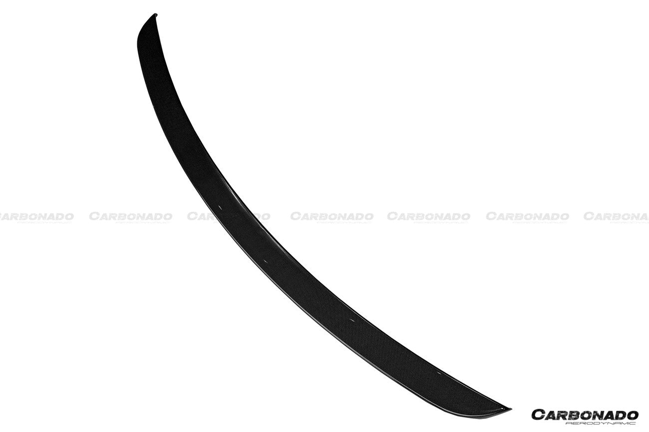 2018 - 2022 Ferrari 488 PISTA NV Style Carbon Fiber Trunk Spoiler Wing