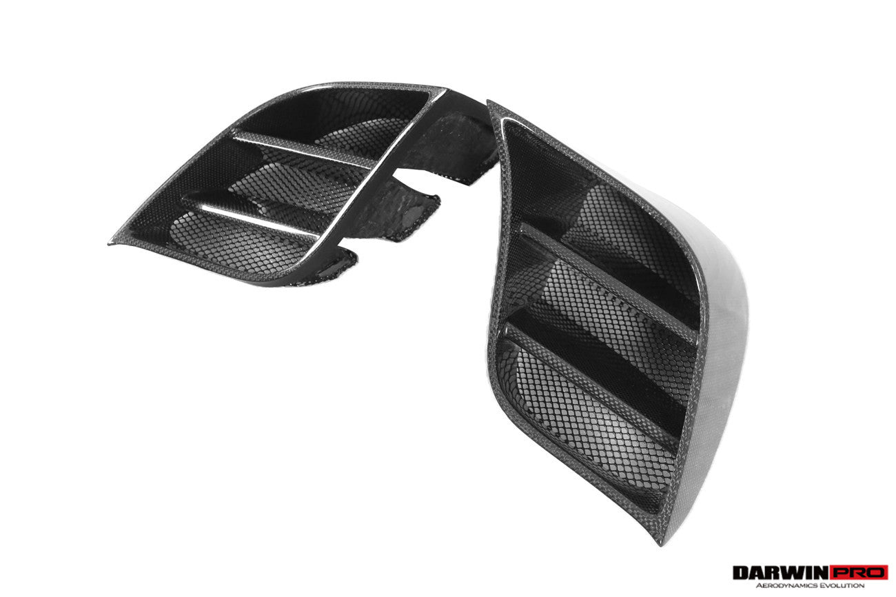 Ferrari 296 GTB / GTS F171 IMP Style Carbon Fiber Quarter Panel Side Scoops 2022-2026