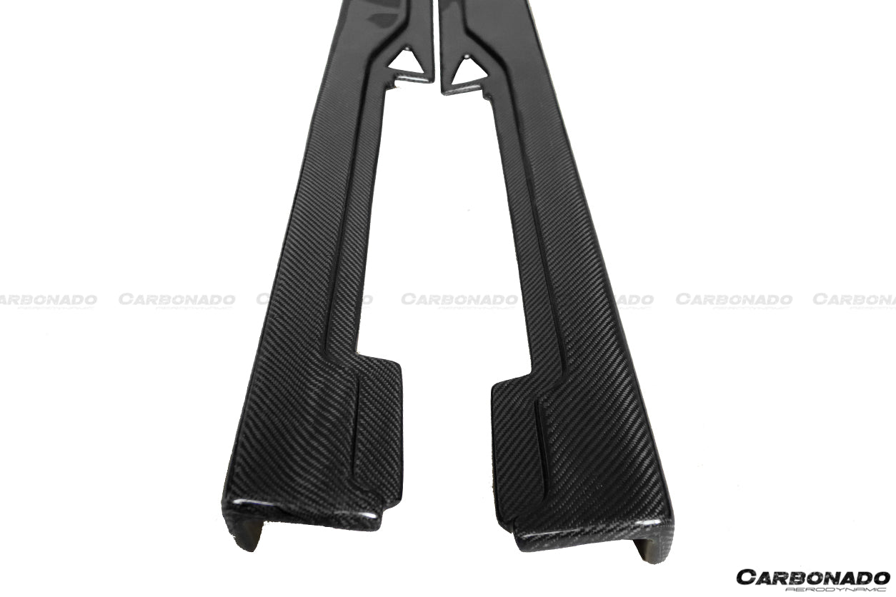 2010 - 2015 Ferrari 458 Coupe & Spyder AV Style Carbon Fiber Full Lip Body Kit