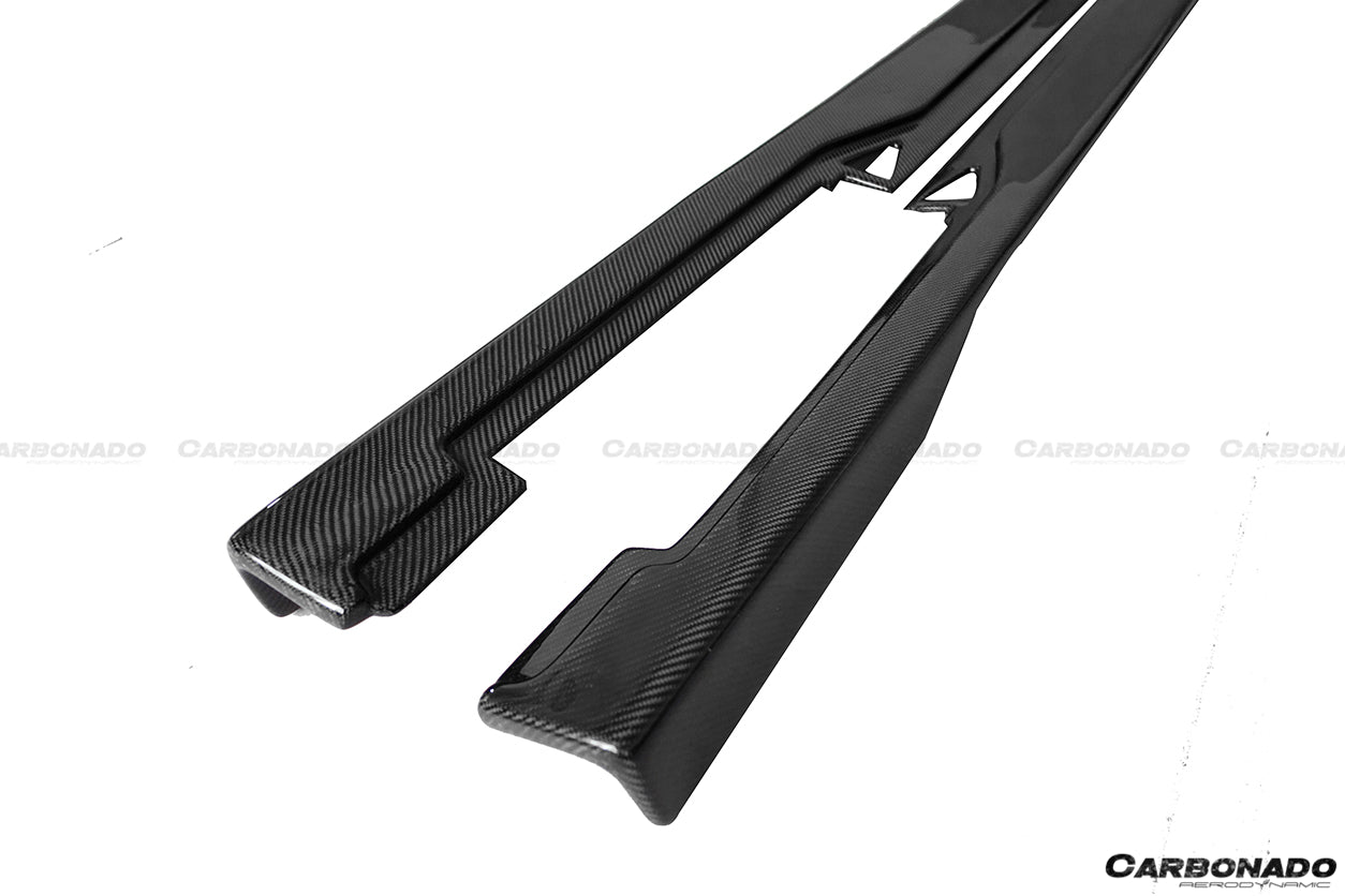 2010 - 2015 Ferrari 458 Coupe & Spyder AV Style Carbon Fiber Full Lip Body Kit