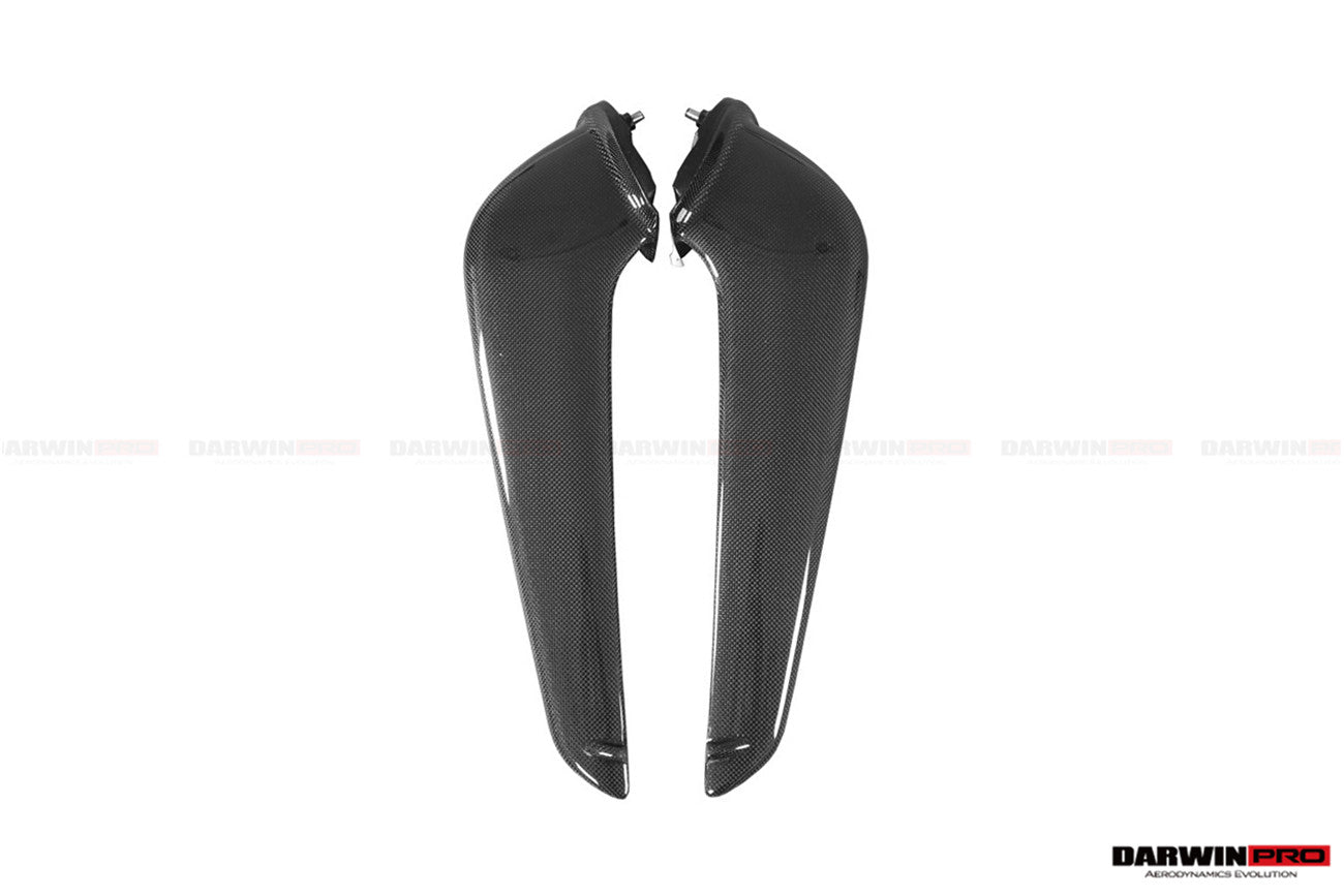 2010 - 2015 Ferrari 458 Coupe/Spyder Carbon Fiber Front Canards