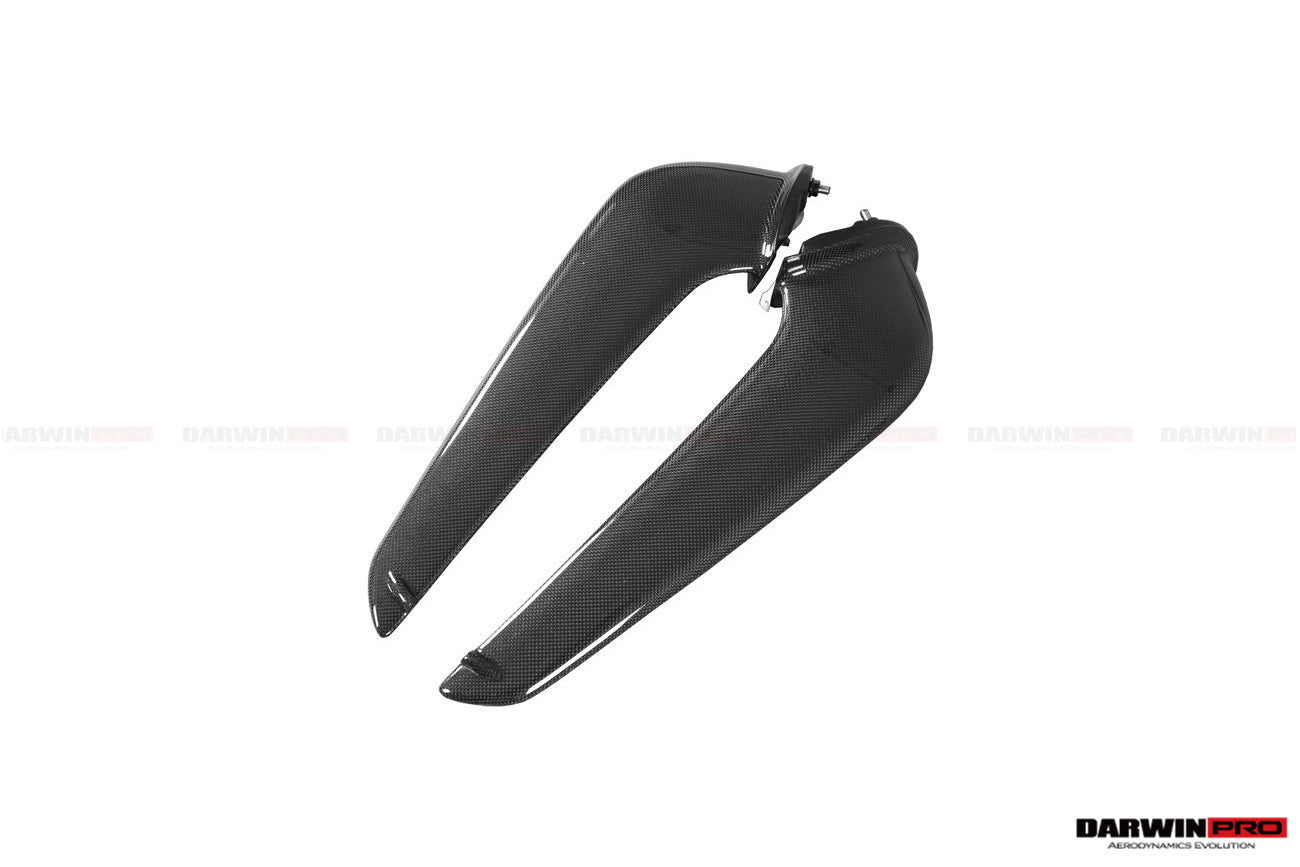 2010 - 2015 Ferrari 458 Coupe/Spyder Carbon Fiber Front Canards