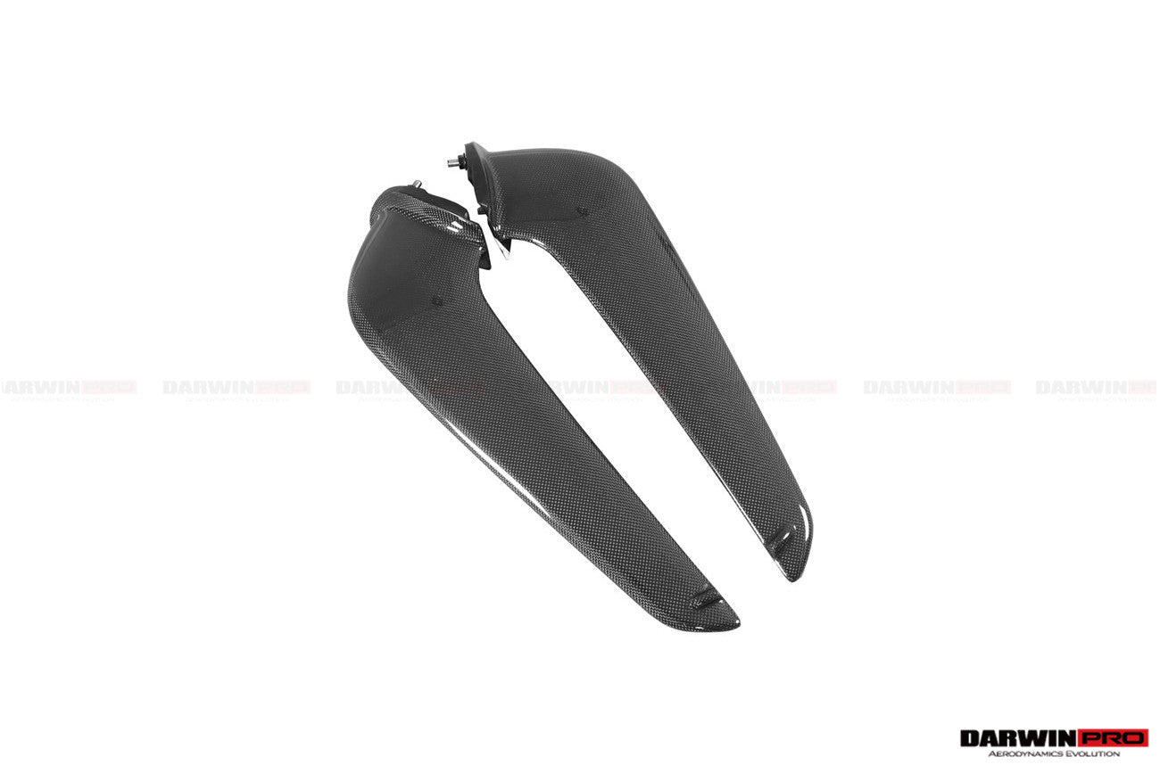 2010 - 2015 Ferrari 458 Coupe/Spyder Carbon Fiber Front Canards