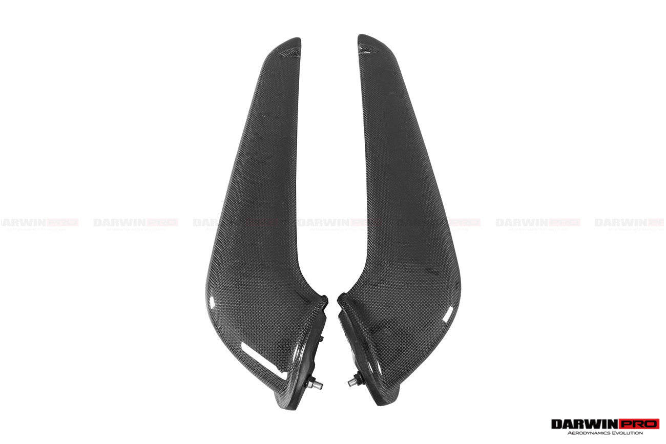 2010 - 2015 Ferrari 458 Coupe/Spyder Carbon Fiber Front Canards
