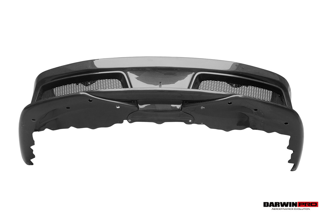 2010-2015 Ferrari 458 Coupe & Spyder BKSS Style Carbon Fiber Hood and Partial Carbon Fiber Front bumper