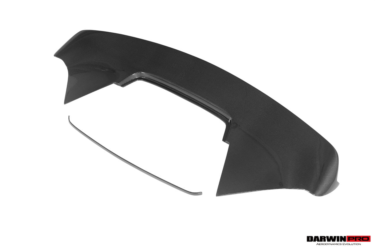2010-2015 Ferrari 458 Coupe BKSS Style Partial Carbon Fiber Rear Bumper And Carbon Fiber Trunk With Tail Light Cover
