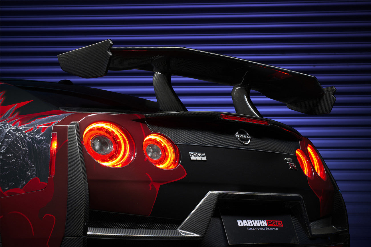 2008–2024 Nissan GTR R35 Nismo Style Carbon Fiber Trunk Spoiler