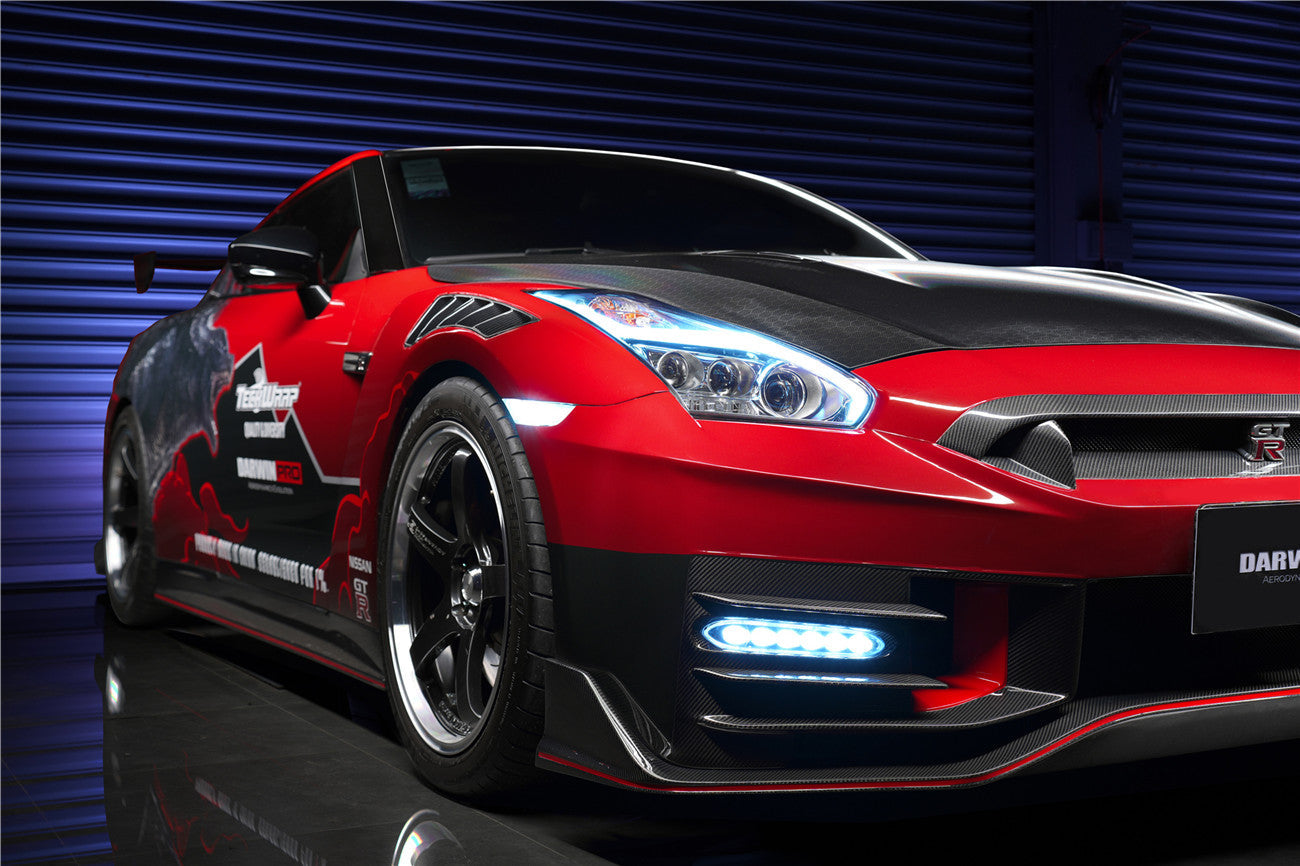 2008-2024 Nissan GTR (R35) 2024 NISMO Style Carbon Fiber Front Bumper