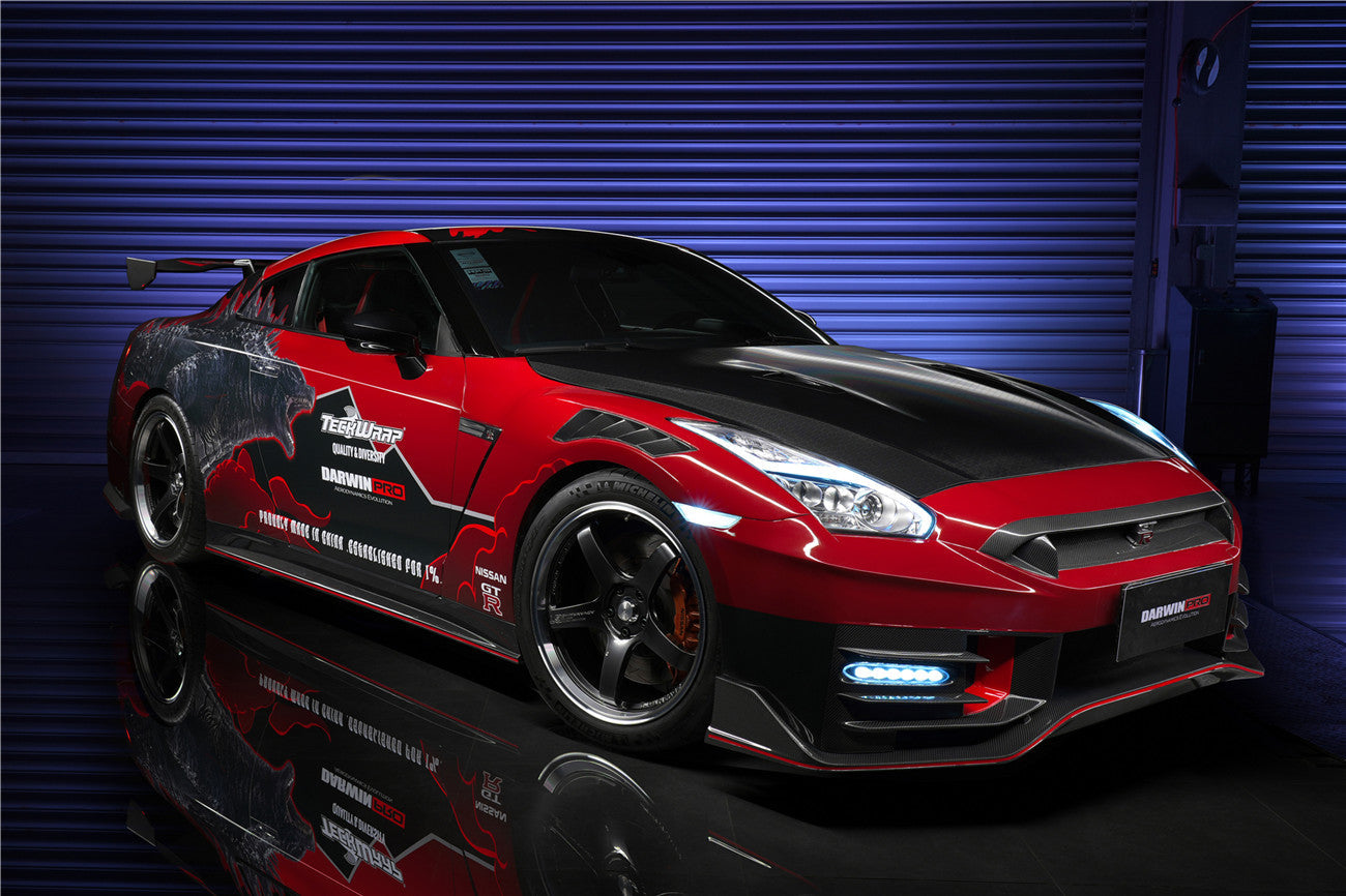 2008-2024 Nissan GTR (R35) 2024 NISMO Style Carbon Fiber Front Bumper