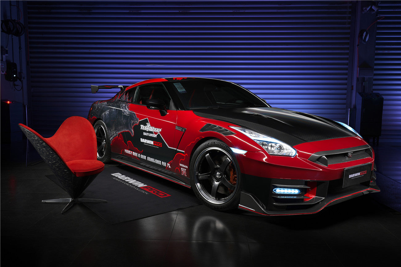 2008-2024 Nissan GTR (R35) 2024 NISMO Style Carbon Fiber Front Bumper