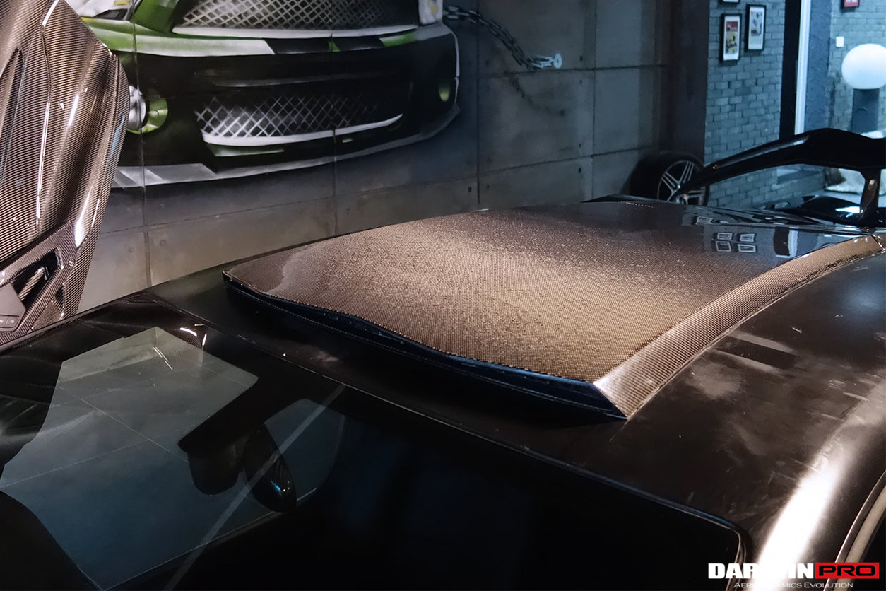 2011 - 2021 Lamborghini Aventador LP700 LP740 Coupe  BKSS Style Carbon Fiber Roof