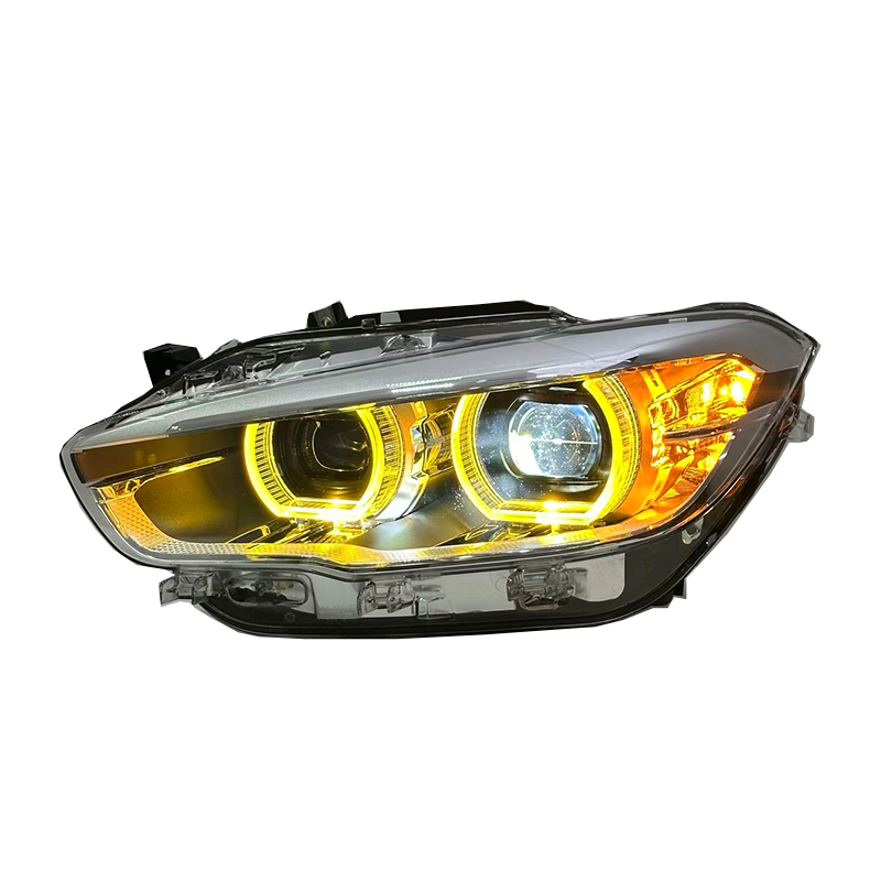 BMW 1 Series F20 DTM Style CSL Yellow/White LED Headlights 2015 - 2018