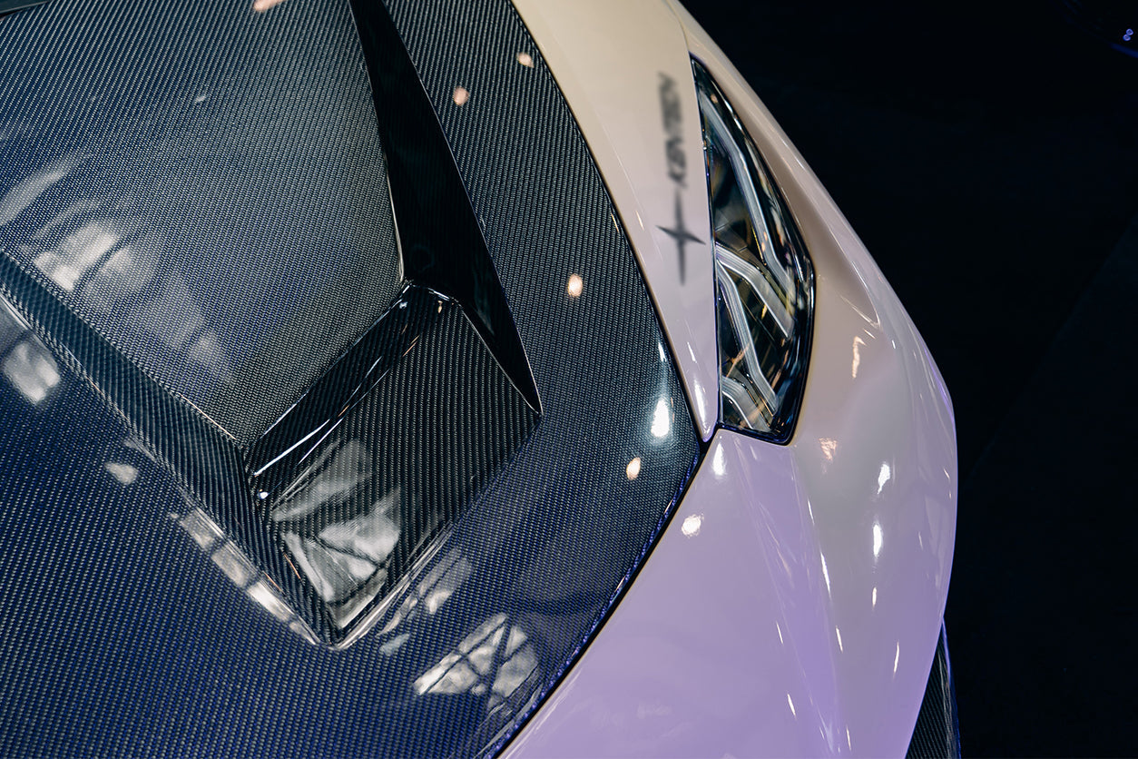 2015 - 2025 Lamborghini Huracan LP610 & LP580 & EVO & Tecnica BKSS Style Carbon Fiber Hood