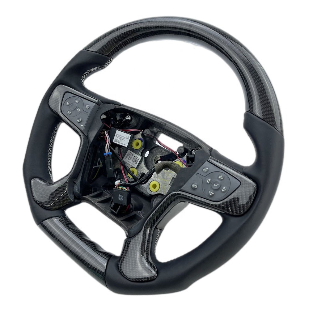 GMC Sierra Custom Carbon Fiber Steering Wheel 2014-2024