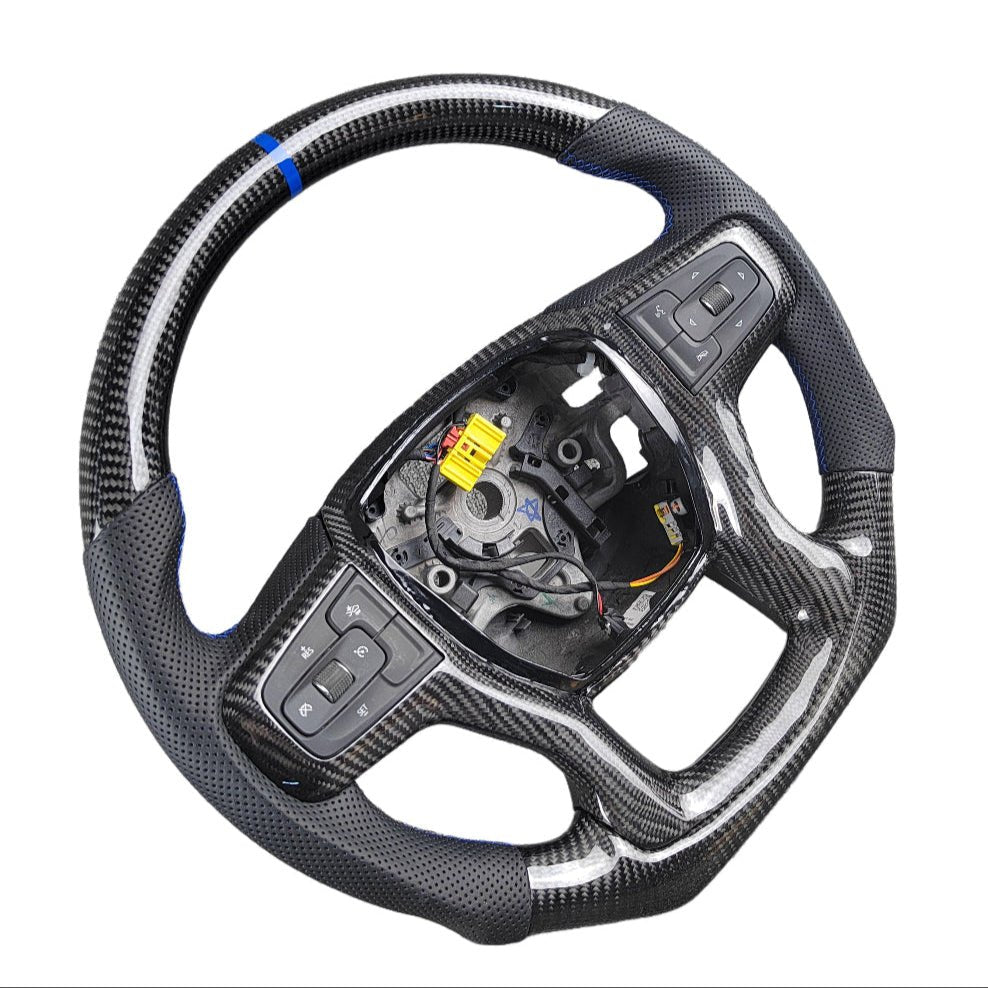 Chevrolet Silverado, Suburban | GMT K2XX, T1XX Custom Carbon Fiber Steering Wheel 2014-Up