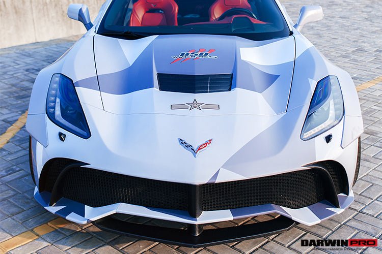 2013-2017 Corvette C7 Z51 Carbon Fiber Hood Scoope Vents