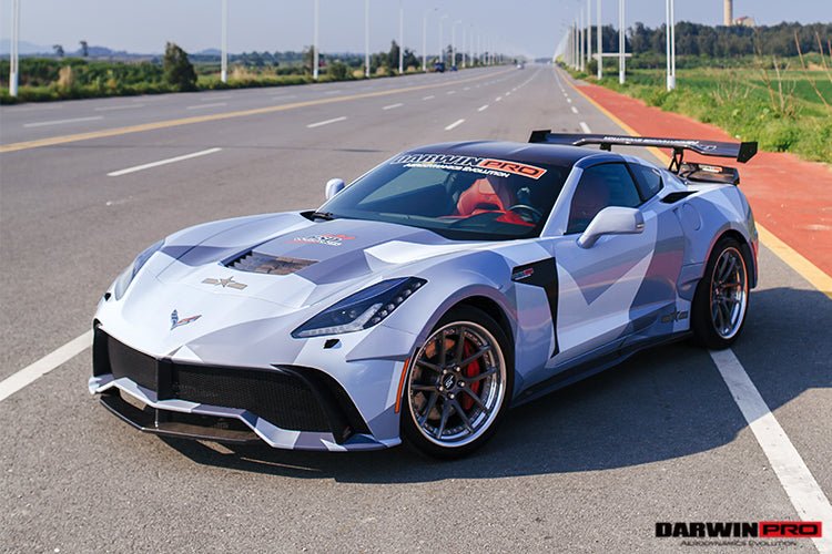 2013-2017 Corvette C7 Z51 Carbon Fiber Hood Scoope Vents
