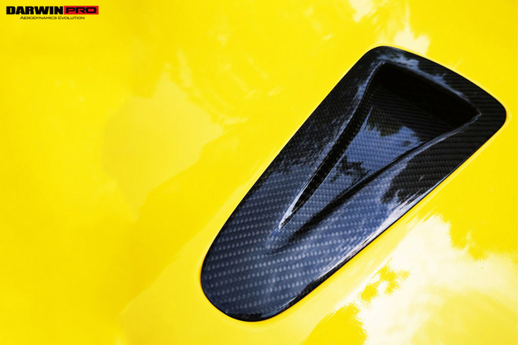 2008 - 2022 Nissan GTR R35 CBA & DBA & EBA Carbon Fiber Hood Scoop (4 PCS)