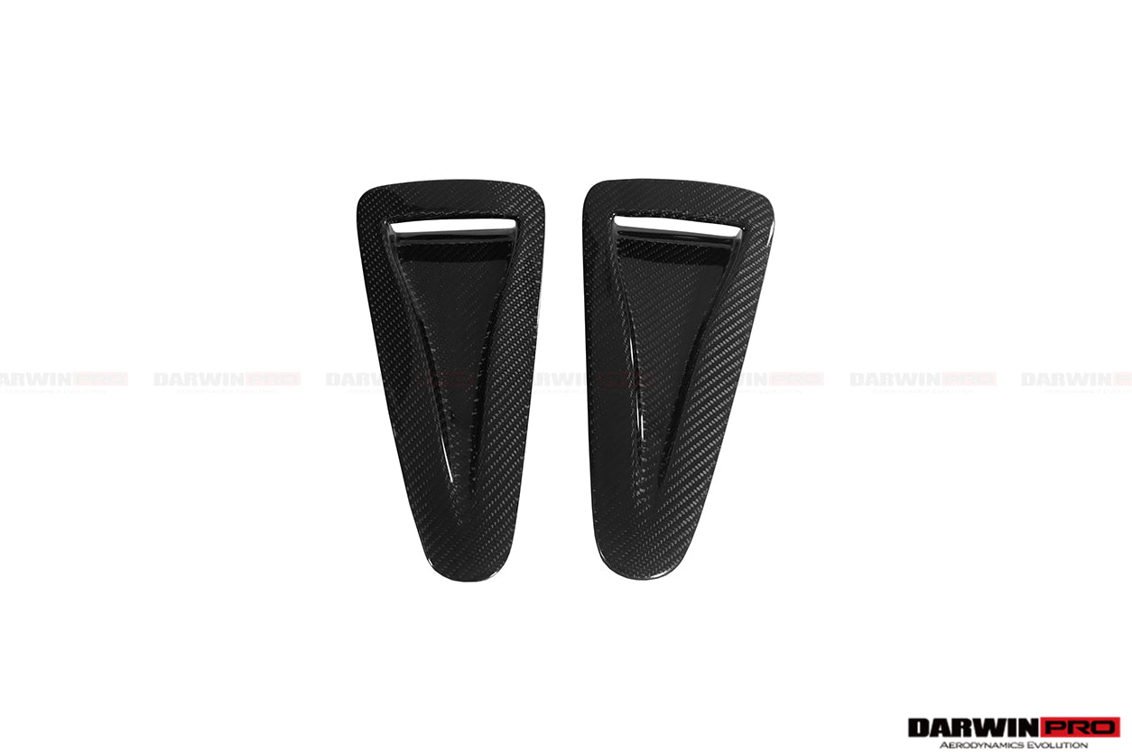 2008 - 2022 Nissan GTR R35 CBA & DBA & EBA Carbon Fiber Hood Scoop (4 PCS)