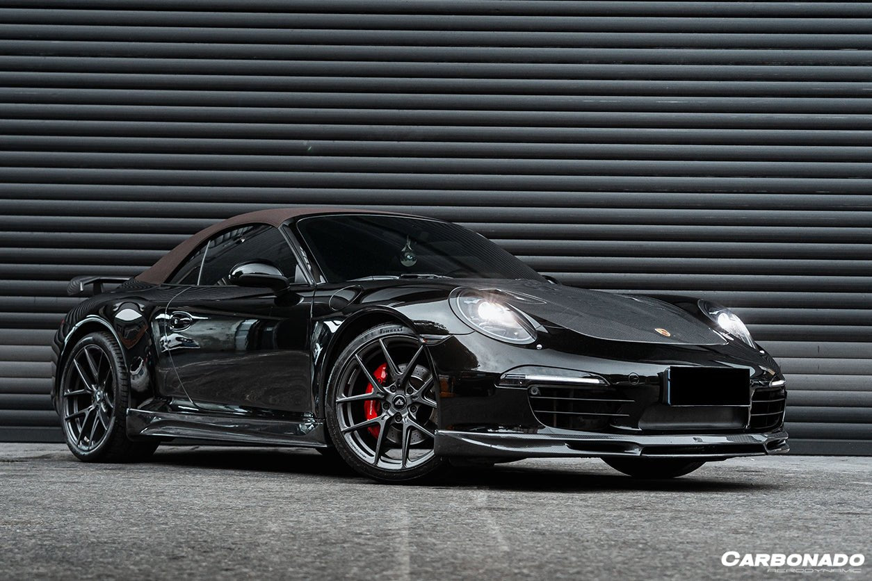 2013-2019 Porsche 991 Carrera & Targa S & 4 & 4s GT2RS Style Carbon Fiber Hood - Carbonado