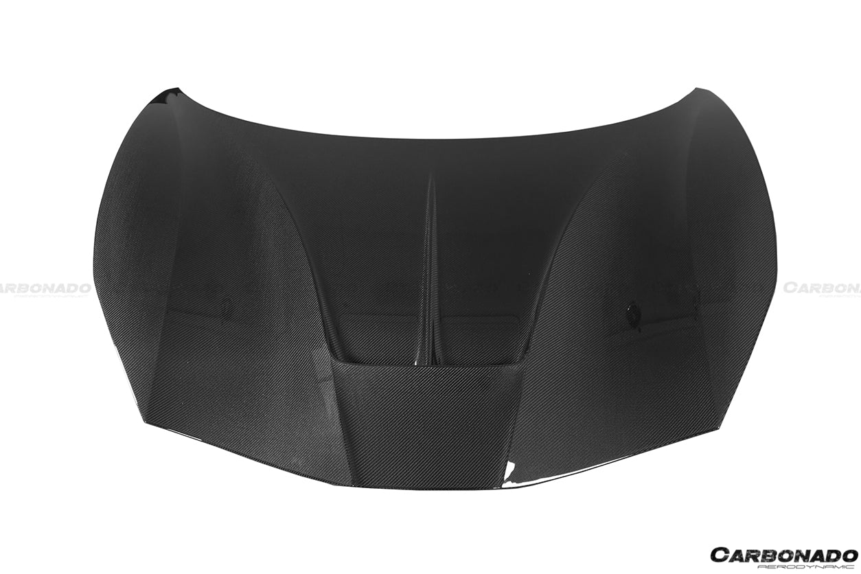 2015 - 2020 Ferrari 488 GTB & Spyder MSY Style Carbon Fiber Hood