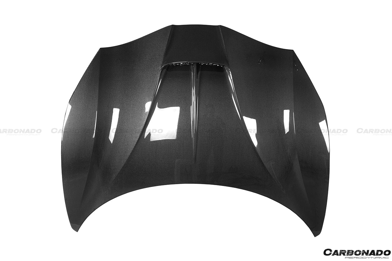 2015 - 2020 Ferrari 488 GTB & Spyder MSY Style Carbon Fiber Hood