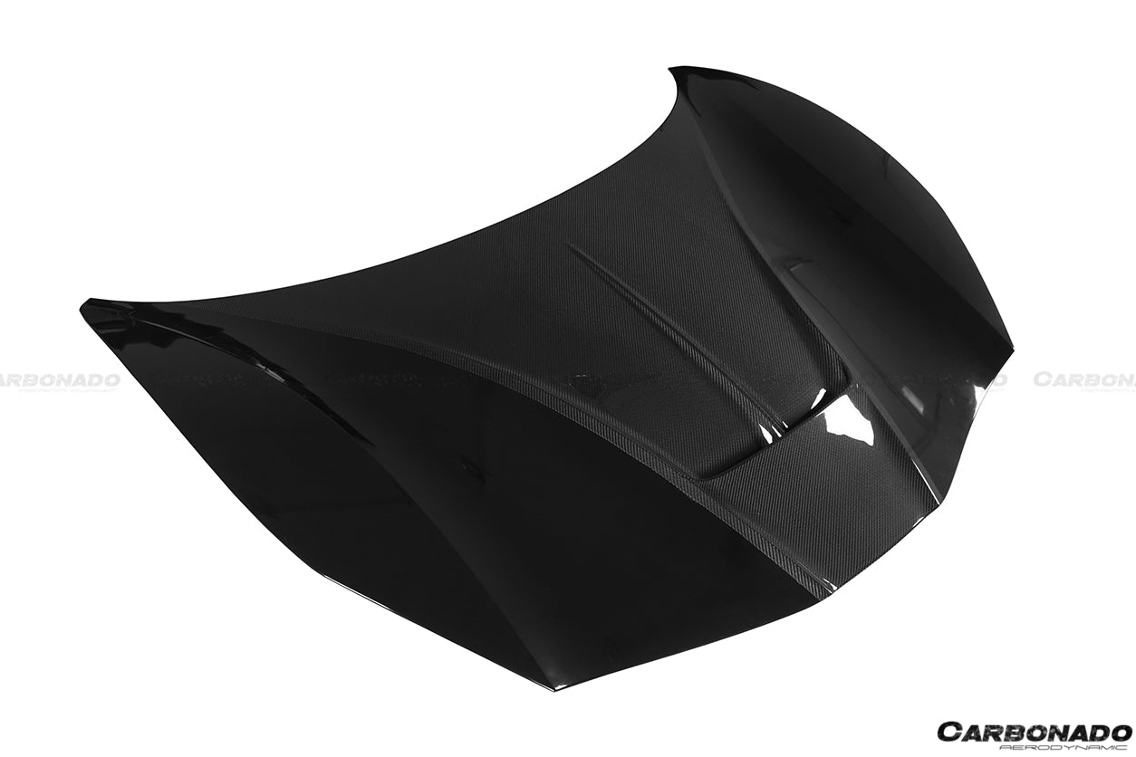2015 - 2020 Ferrari 488 GTB & Spyder MSY Style Carbon Fiber Hood