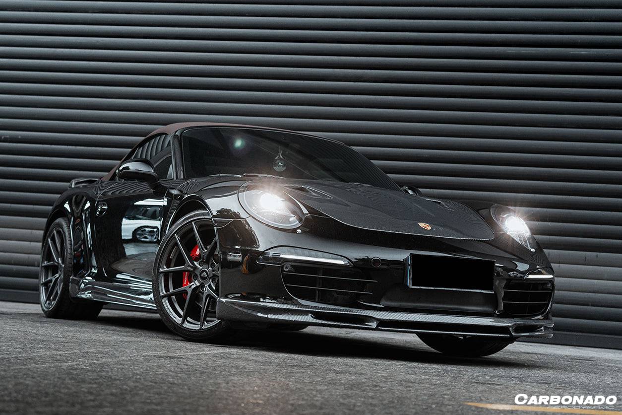 2013-2019 Porsche 991 Carrera & Targa S & 4 & 4s GT2RS Style Carbon Fiber Hood - Carbonado