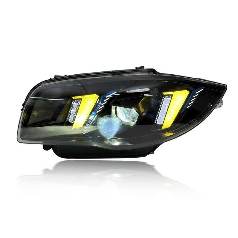 1 Series E87 Xenon BMW Snake Eye Style Headlight 2004-2011
