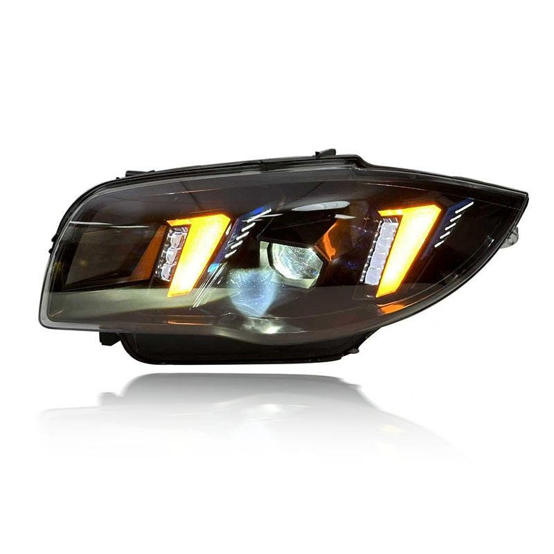 1 Series E87 Xenon BMW Snake Eye Style Headlight 2004-2011