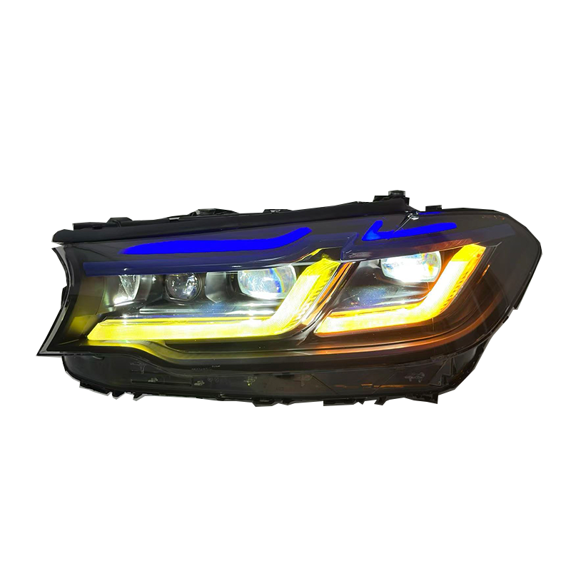 F90 M5 & G30 G38 5 Series Laser Style CSL Yellow/White LED Headlights (2018-2020)