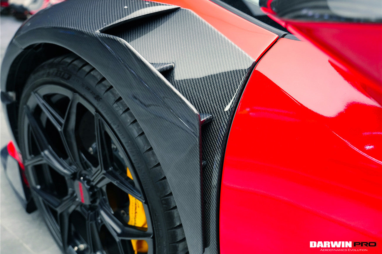 2015 - 2025 Lamborghini Huracan LP610 & LP580 & EVO & Tecnica BKSSII Style Front Wide Fender