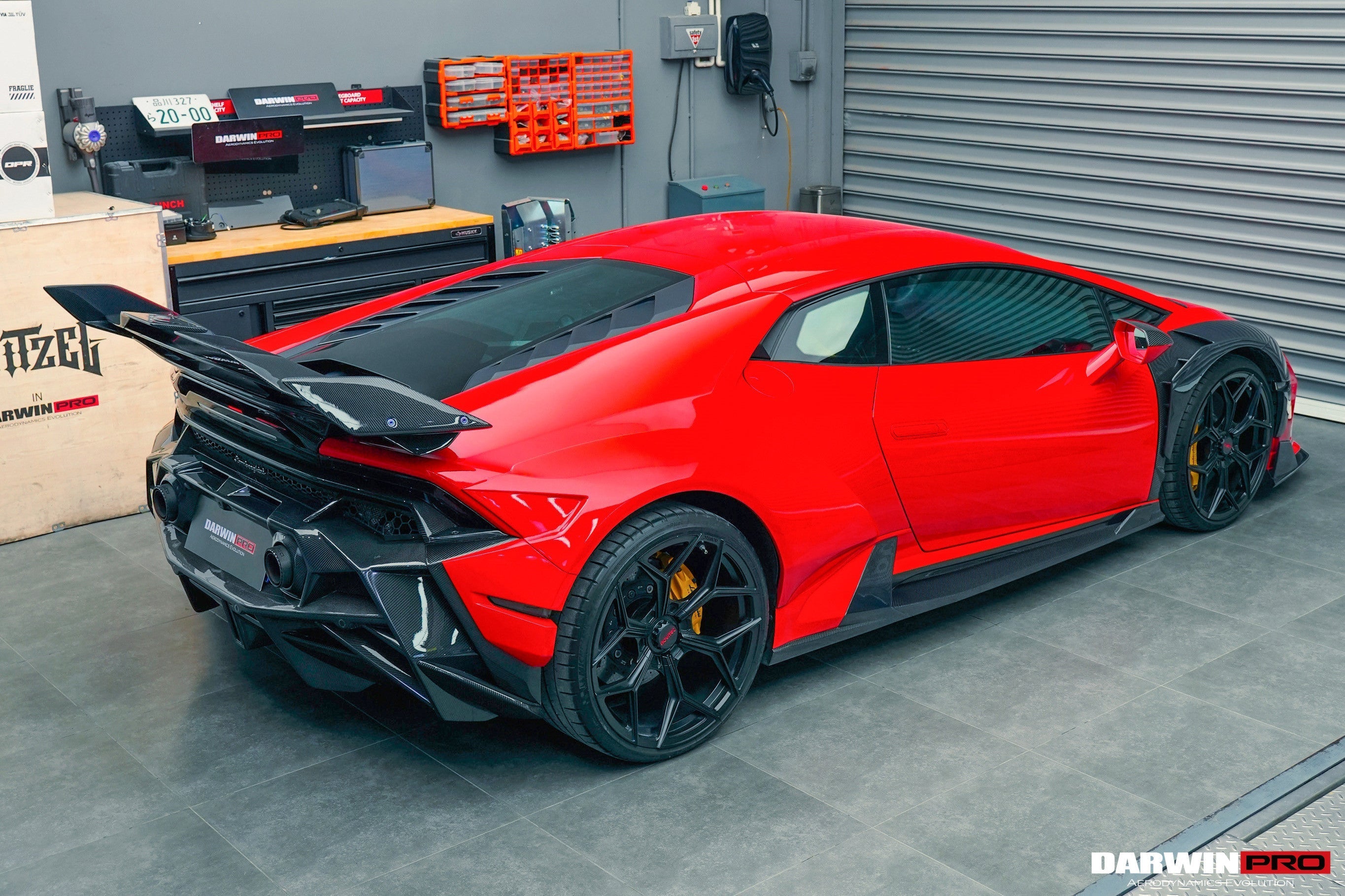 2015 - 2019 Lamborghini Huracan LP610 & LP580 BKSSII Style Rear Bumper