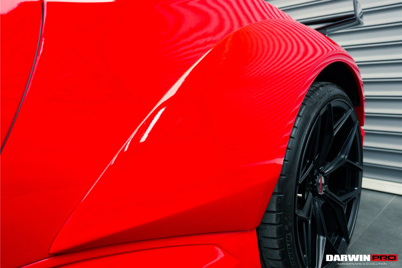 2015 - 2023 Lamborghini Huracan LP610 & LP580 & EVO Coupe Only BKSSII Style Rear Wide Fender Flare