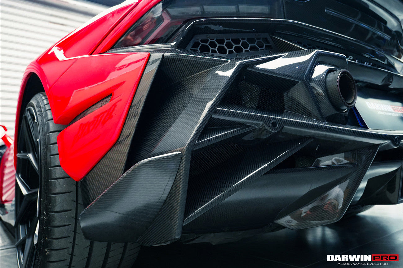 2015 - 2019 Lamborghini Huracan LP610 & LP580 BKSSII Style Rear Bumper
