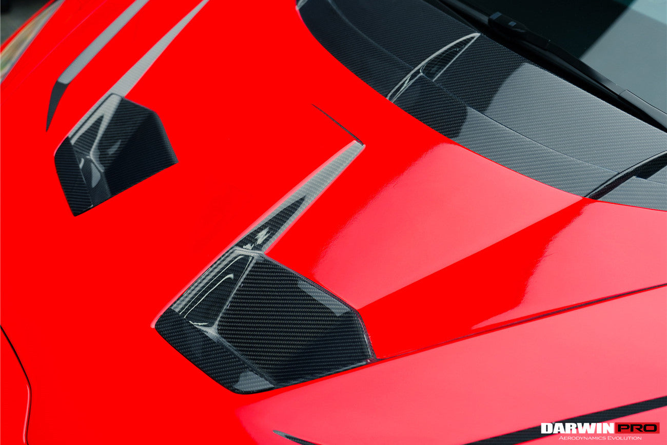 2015 - 2025 Lamborghini Huracan LP610 & LP580 & EVO & Tecnica BKSSII Style Hood