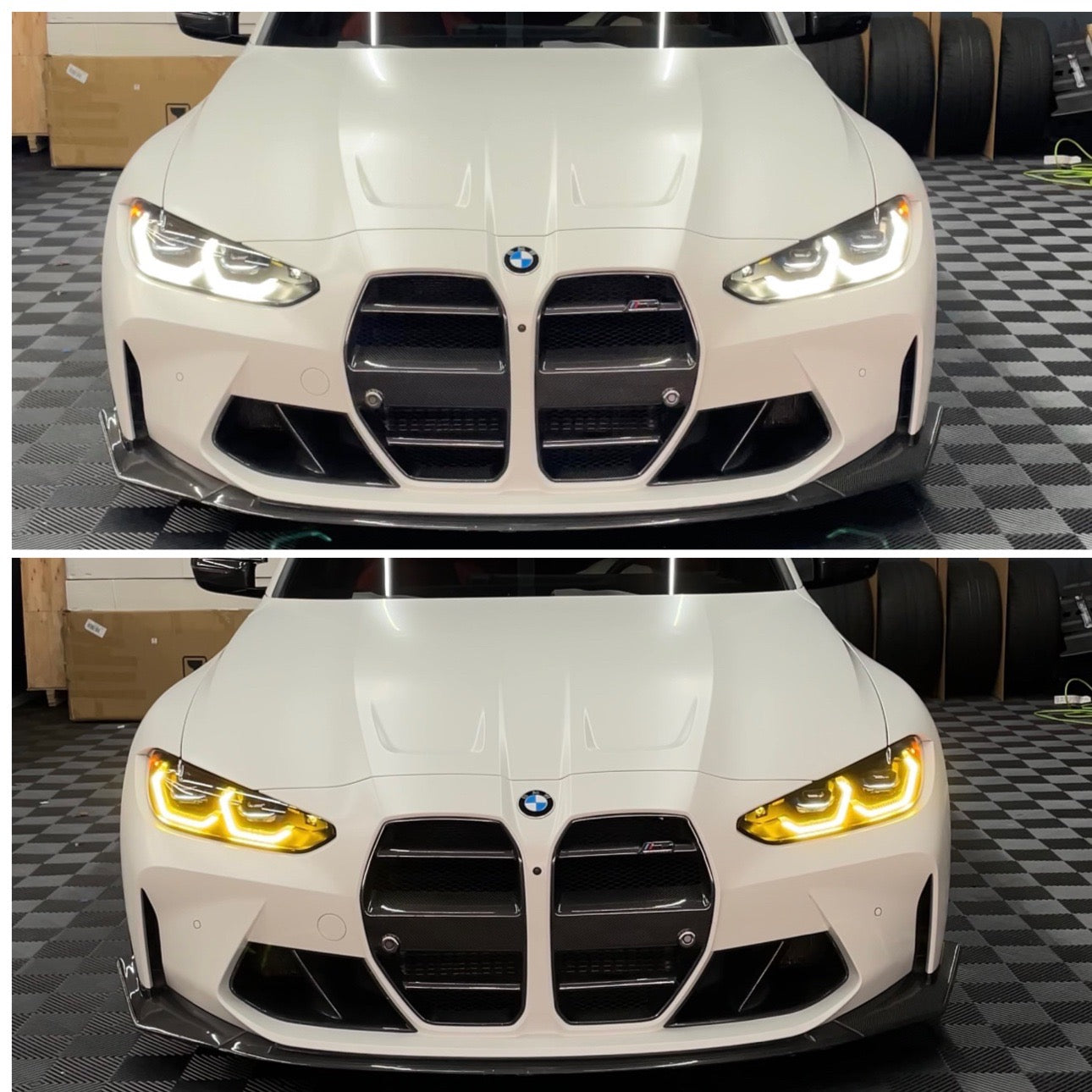 G8X G80 M3 G82 M4 CSL Dual Color CSL Yellow/White DRL Module Upgrade (2021 - 2024 Laser)