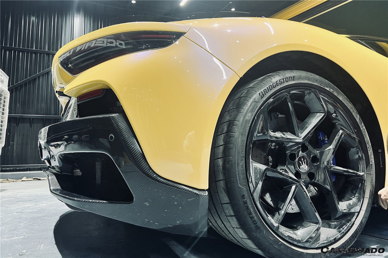 2020 - 2025 Maserati MC20 OE Dry Carbon Fiber Rear Lip Diffuser