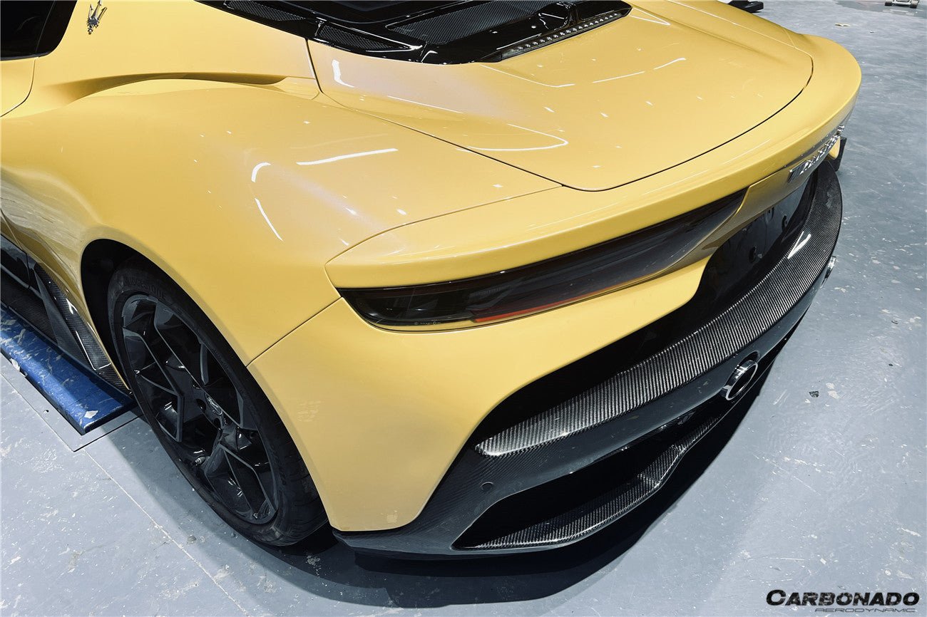 2020 - 2025 Maserati MC20 OE Dry Carbon Fiber Rear Lip Diffuser