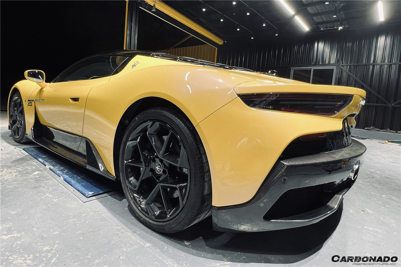2020 - 2025 Maserati MC20 OE Dry Carbon Fiber Side Skirts