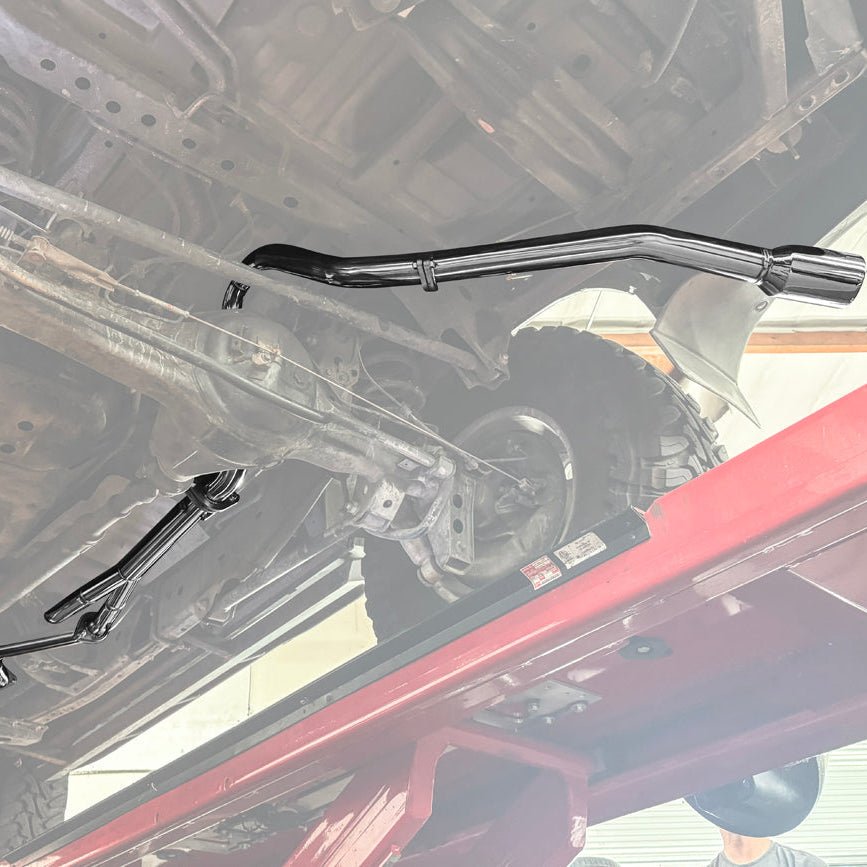 Toyota Land Cruiser LX470 T304 Stainless Steel Cat Back Exhaust System 1998-2007