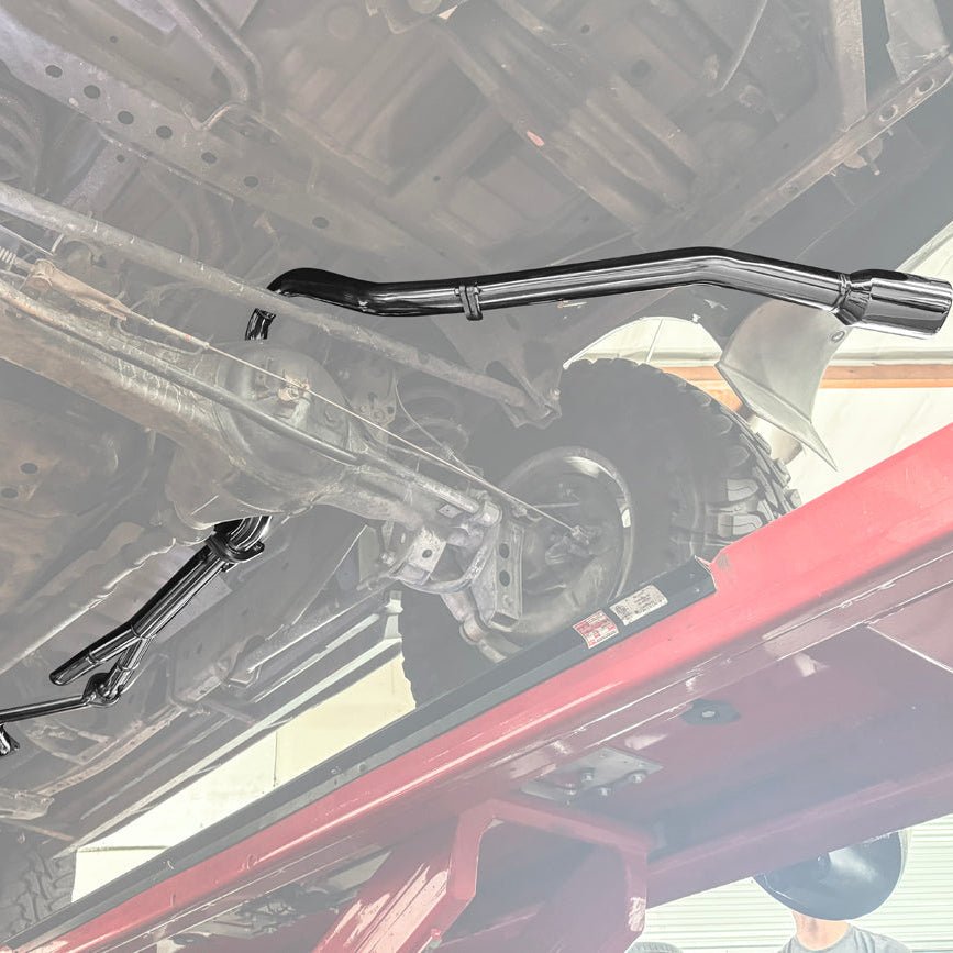 Toyota Land Cruiser LX470 T304 Stainless Steel Cat Back Exhaust System 1998-2007