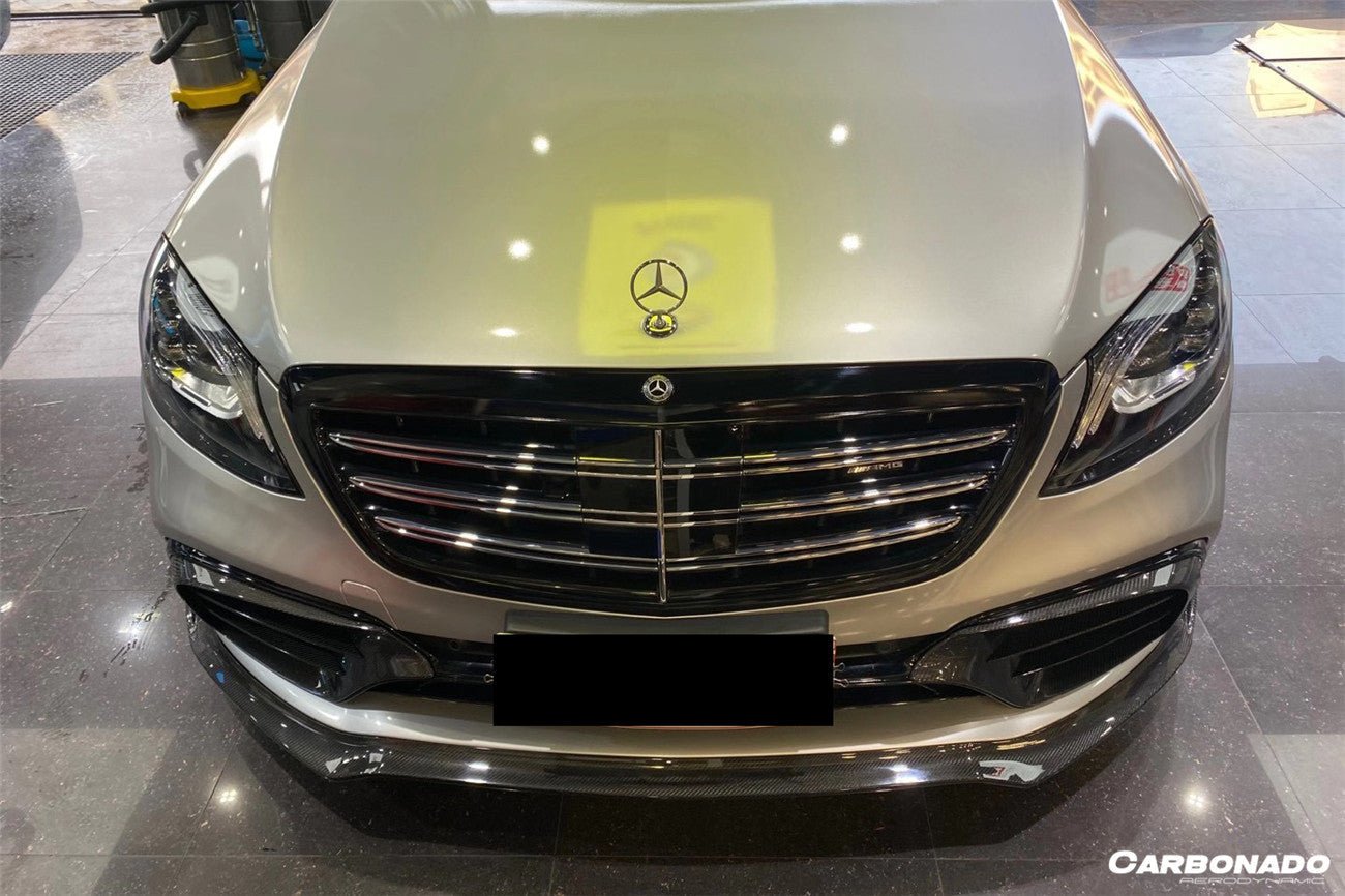 2017 - 2020 Mercedes Benz S63 W222 Sedan MSY Style Front Lip