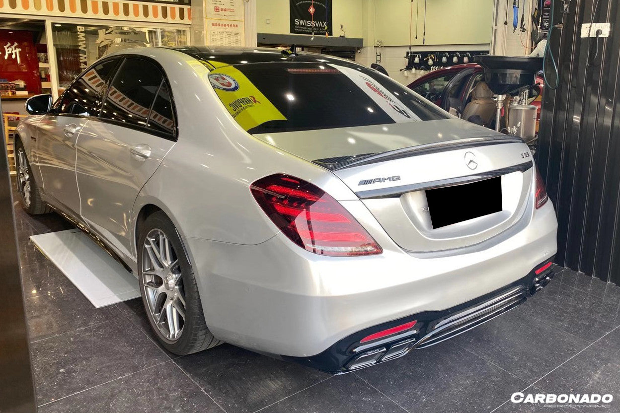 2014 - 2020 Mercedes Benz S63 W222 Sedan MSY Style Trunk Trims