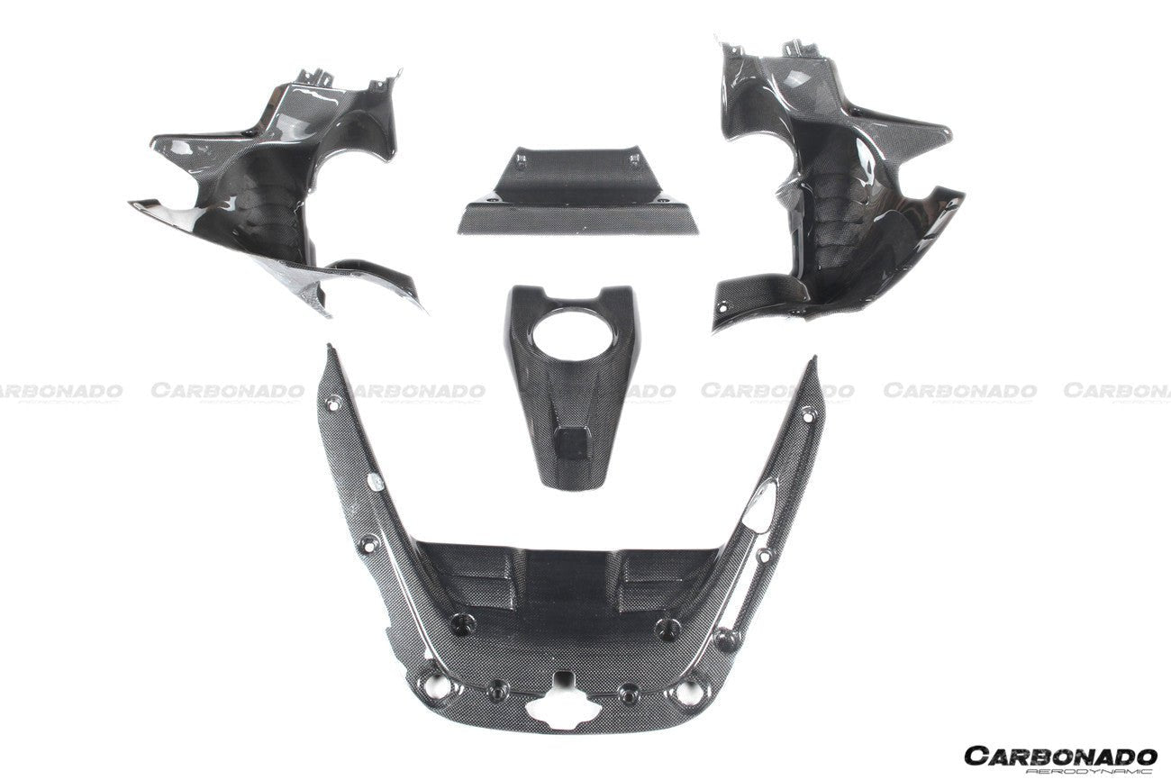 Ferrari SF90 Stradale OE Style Autoclave Carbon Fiber Engine Interior (2020+)